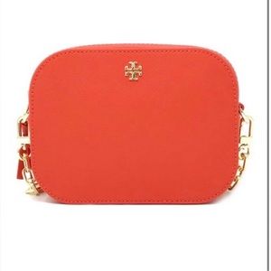 NWOT Tory Burch Robinson Round Orange Crossbody